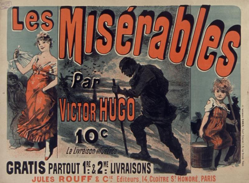 La misère et la grandeur humaines dans le Paris du XIXe siècle, éléments centraux du roman Les Misérables de Victor Hugo